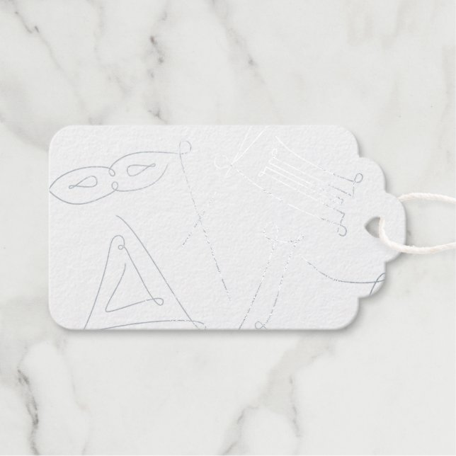 Étiquettes Cadeaux Purim (homonymie) (Recto (horizontal))