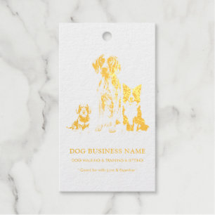 Étiquettes Cadeaux Races de chiens Chiots Animal de compagnie