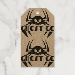 Étiquettes Cadeaux Saison Éffrayante de Ghost Go