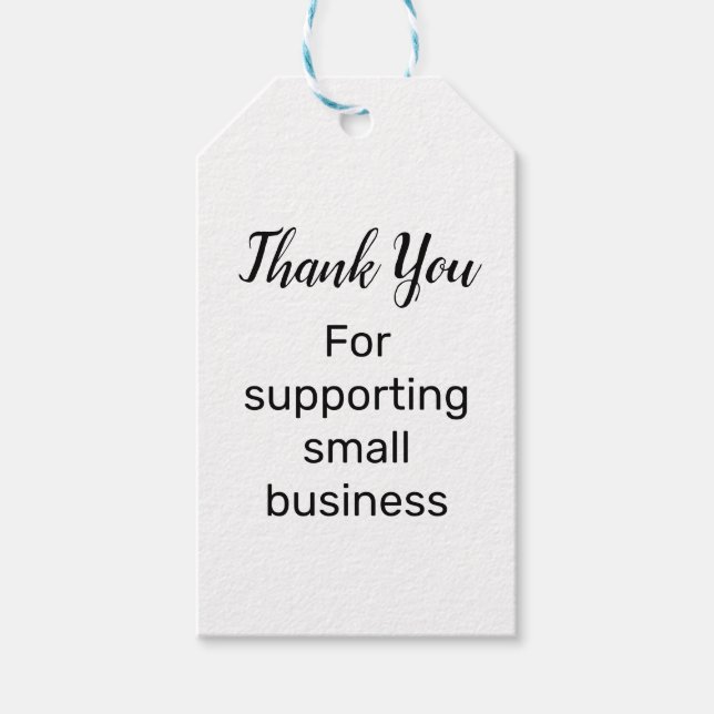 étiquettes CADEAUX simples pour petites entreprise (Devant)