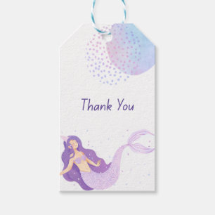 Étiquettes Cadeaux Sirène