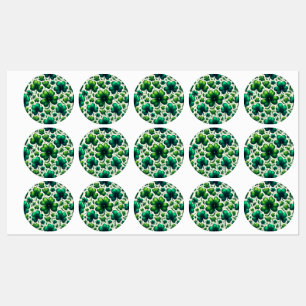 Étiquettes Cadeaux St. Patrick’s Day Shamrock Chan