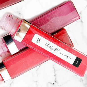 Étiquettes Calligraphie Couleurs modifiables Contraste Étique