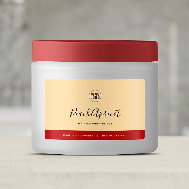 Étiquettes Calligraphie Couleurs modifiables Produit de contr (Créateur téléchargé)