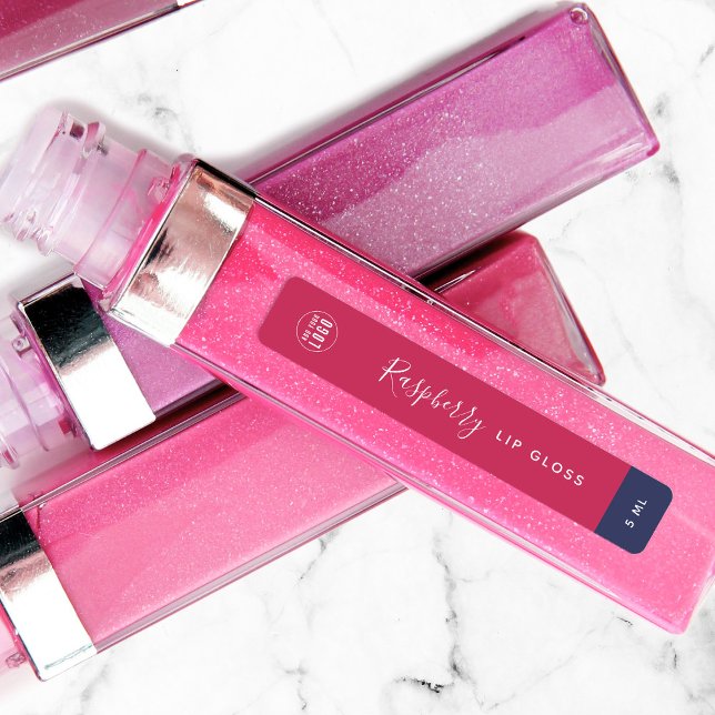 Étiquettes Calligraphie Couleurs modifiables Produit de contr (Créateur téléchargé)