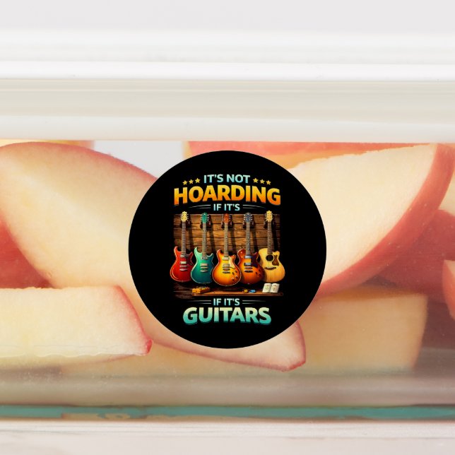 Étiquettes Ce n'est pas du thésaurisation si c'est des guitar (Apposé)