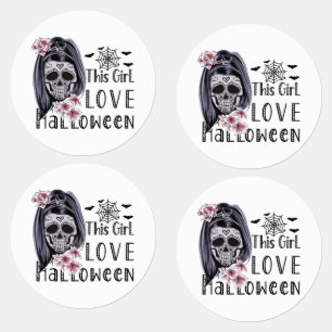 Étiquettes Cette fille aime Halloween