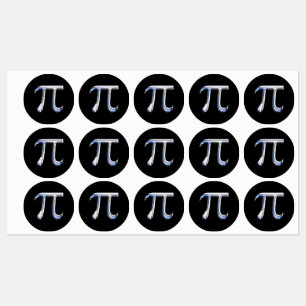 Étiquettes Chrome Comme Pi Symbole Imprimer