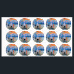 Étiquettes Claude Monet Impression, Sunrise (1872)<br><div class="desc">Claude Monet Impression,  Sunrise Attribution : Image par https://www.rawpixel.com/ célèbre peinture.</div>