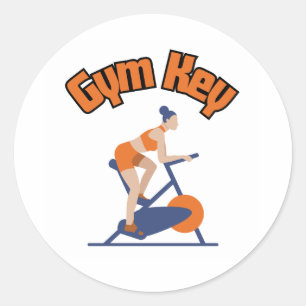 Étiquettes clés de la salle de gym