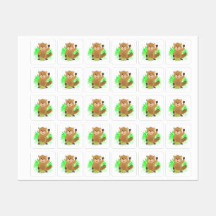 Étiquettes Clipart mole