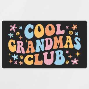 Étiquettes Club de grand-père cool III