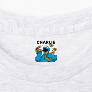 Étiquettes Cookie Monster Crazy Cookies