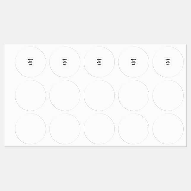 Étiquettes Créez votre propre blanc  (Feuille)