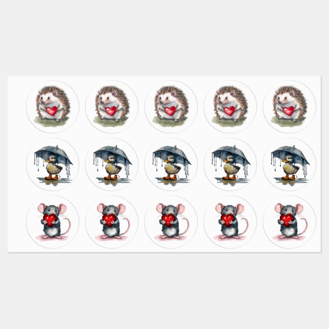 Étiquettes Critère mignon (Feuille)