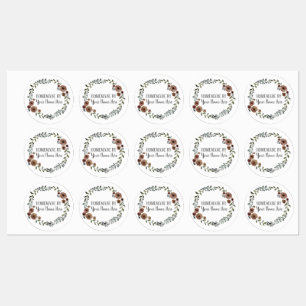 Étiquettes Cuisine maison Gâteau Vintage artisanat Fer