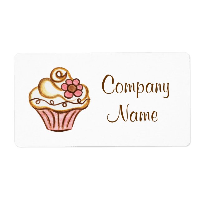 Étiquettes Cupcake (Devant)