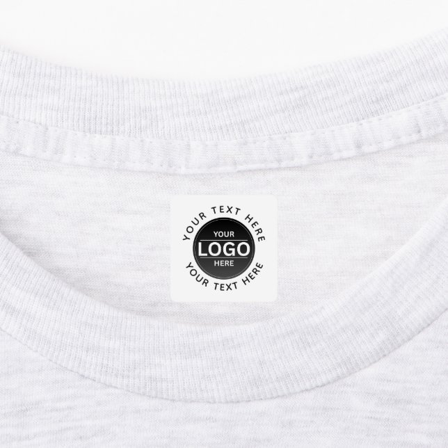 Étiquettes Custom Business Brand Logo (Apposé)