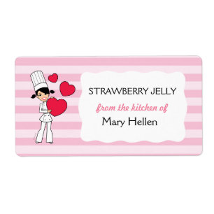 Étiquettes Cute Baking Personnalisés