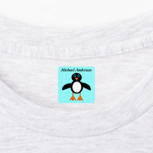 Étiquettes Cute Penguin personnalisé