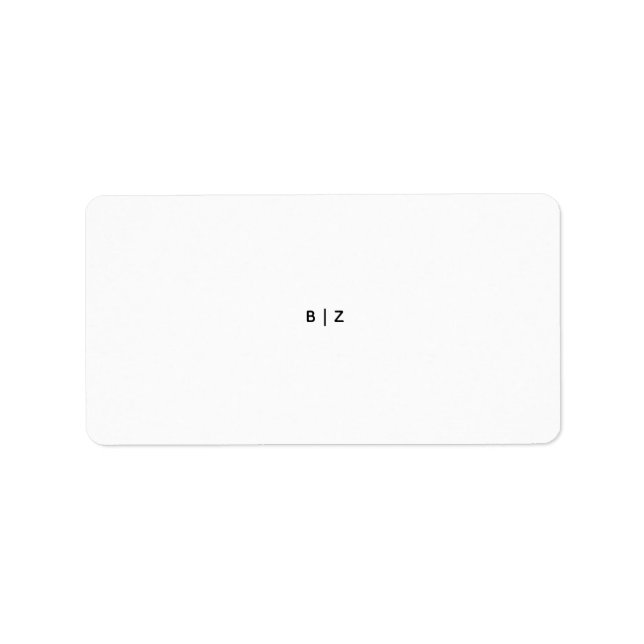 Étiquettes d'adresse (Devant)