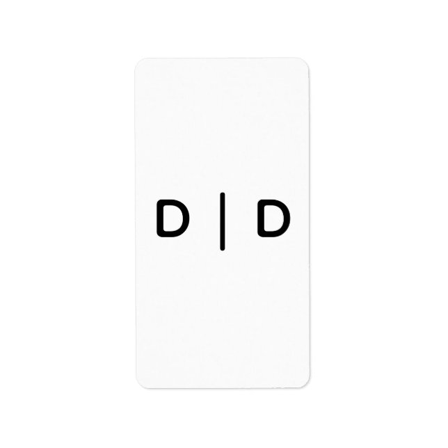 Étiquettes d'adresse (Devant)