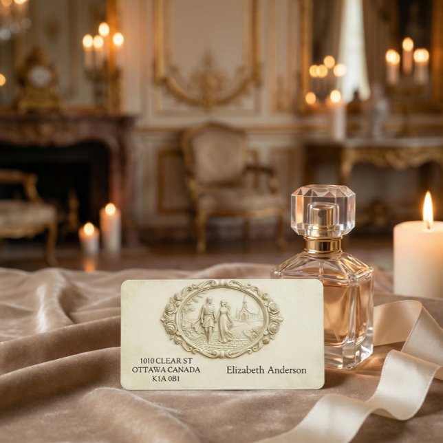 Étiquettes d'adresse de la période victorienne rom (Créateur téléchargé)