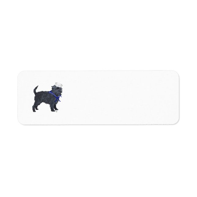 Étiquettes d'adresse de retour Affenpinscher (Devant)