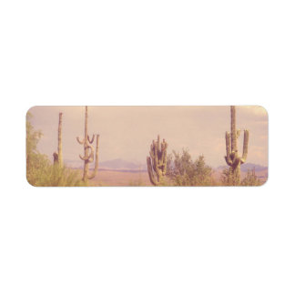 Étiquettes d'adresse de retour Desert Dream