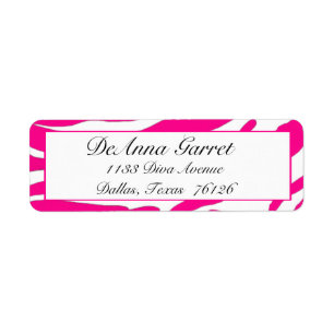 Étiquettes d'adresse de retour devenues sauvages (