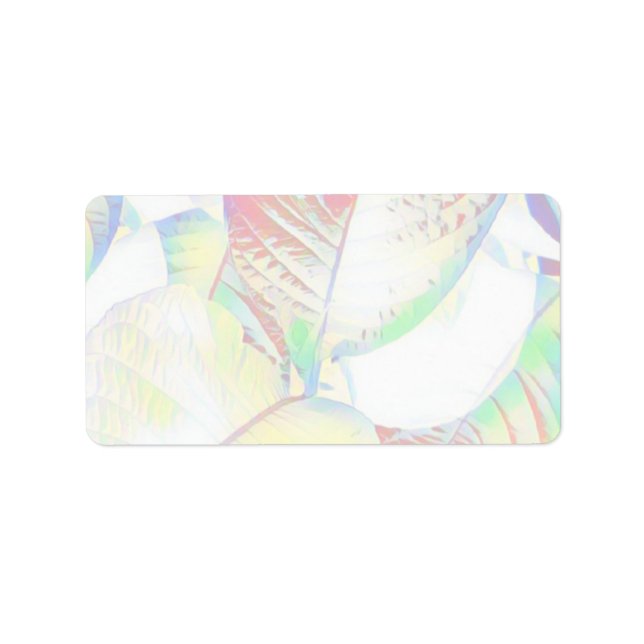 Étiquettes d'adresse de retour personnalisables (Devant)