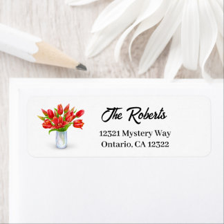 Étiquettes d'adresse de retour personnalisables Tu