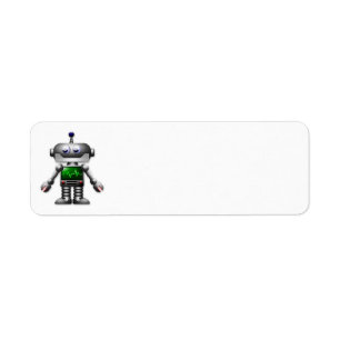 Étiquettes d'adresse de retour robotique