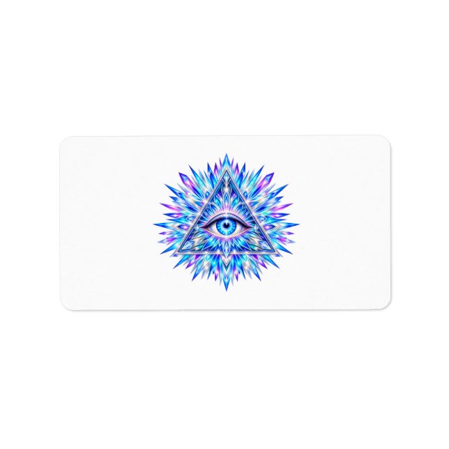 Étiquettes d'adresse de Triangle Arctique Eye (Devant)