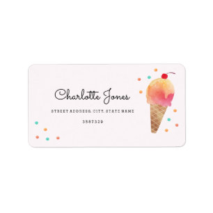 Étiquettes d'adresse pour anniversaire de enfants