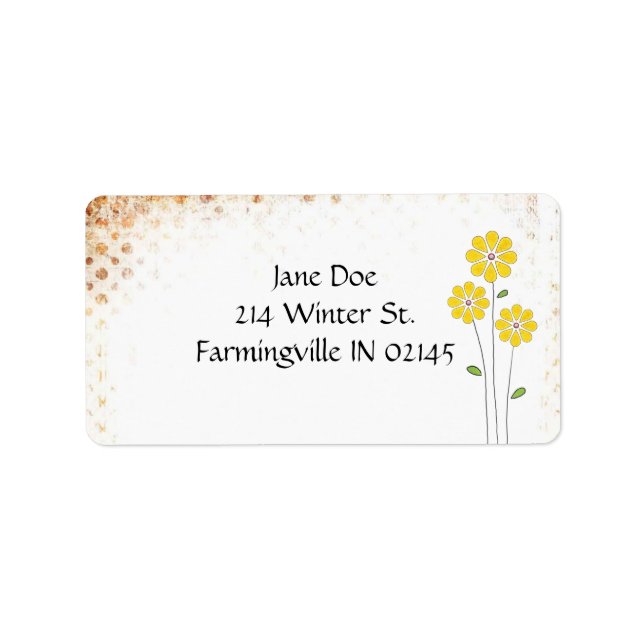 Étiquettes d'adresses (Devant)