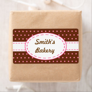 Étiquettes d'affaires de style rétro