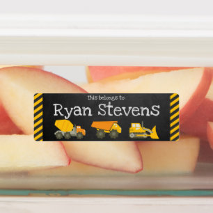 Étiquettes d'approvisionnement scolaire - Thème de