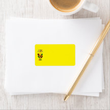 Étiquettes de adresse afrocentriques de Kwanzaa -