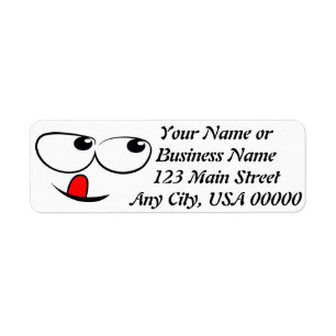 Étiquettes de adresse amusants