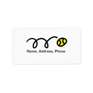 Étiquettes de adresse/autocollants de thème de