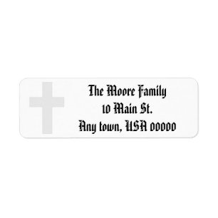 étiquettes de adresse "croisés"