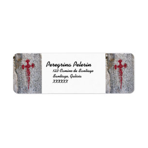 Étiquettes de adresse croisés de St James