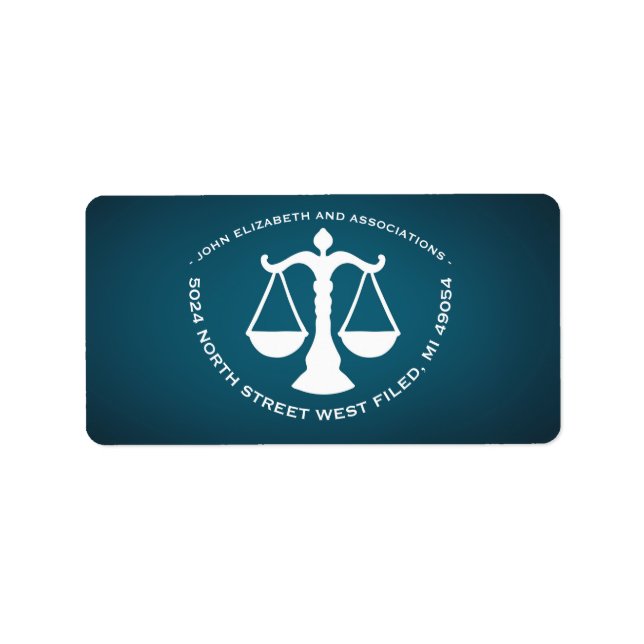 Étiquettes de adresse d'association (Devant)