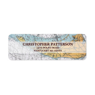 Étiquettes de adresse de cartes de navigation de n