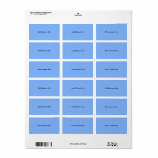 Étiquettes de adresse de coordination du tableau d