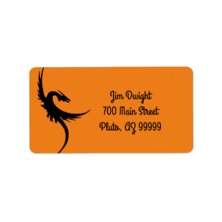 Étiquettes de adresse de dragon