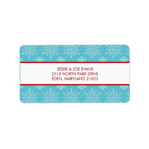 Étiquettes de adresse de expédition de carte de