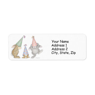 Étiquettes de adresse de HappyHoppers®