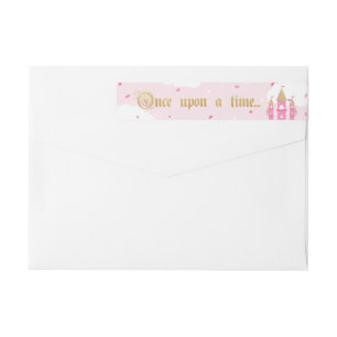 Étiquettes de adresse de princesse Fairytale